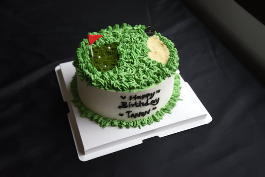 Surprise Golf Cake for a Golf-Loving Dad