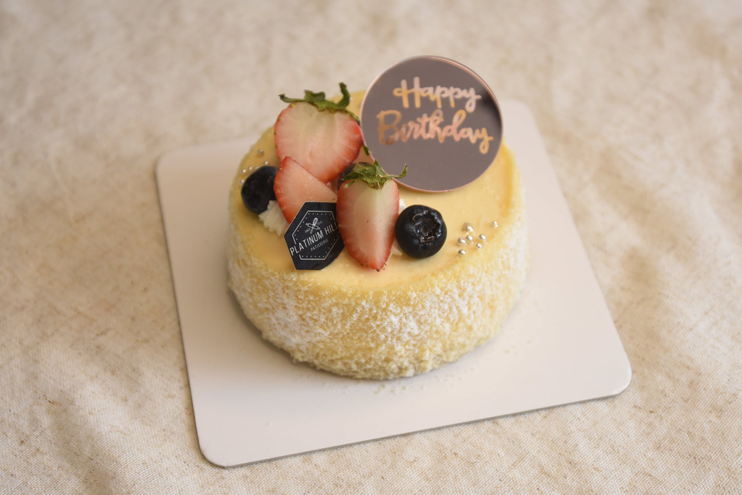 Mini baked cheesecake