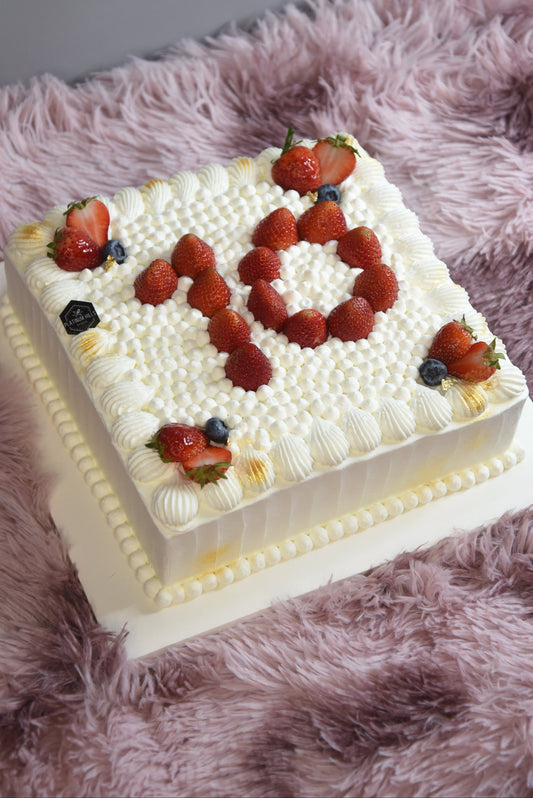 Number Anniversary cake