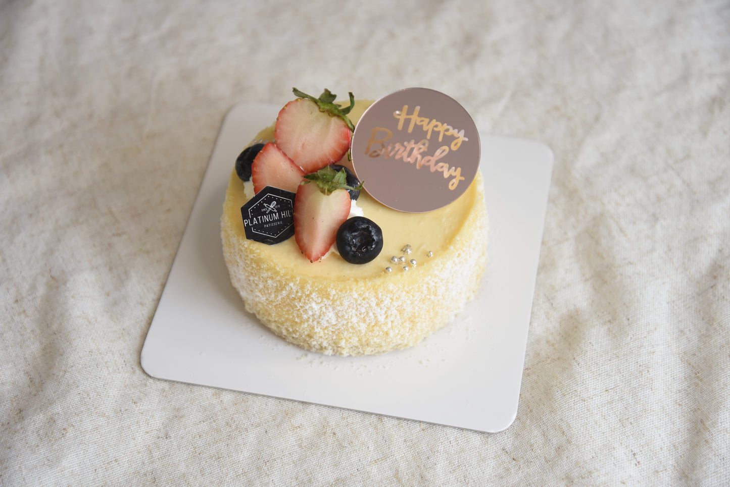 Mini baked cheesecake
