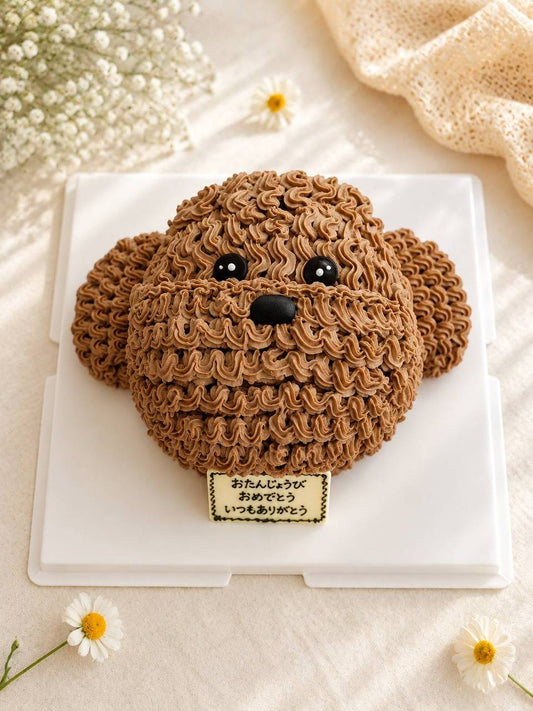 Custom dog cake